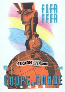 Sticker World Cup 1938 - World Cup Story n. 7 - Panini