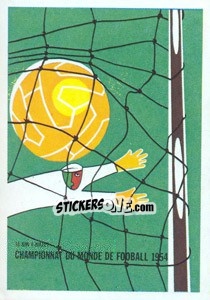 Sticker World Cup 1954 - World Cup Story n. 11 - Panini