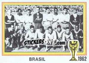 Figurina Brasil 1962