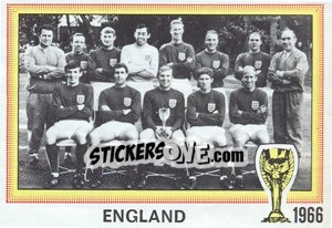 Figurina England 1966 - World Cup Story - Panini
