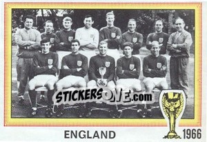 Cromo England 1966