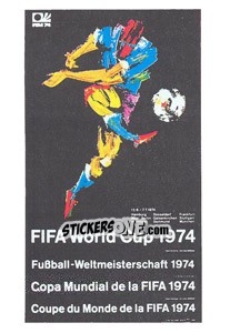 Sticker World Cup 1974 - World Cup Story n. 21 - Panini