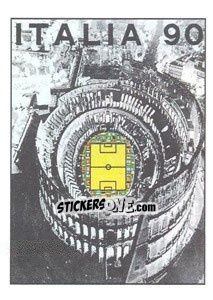 Sticker World Cup 1990