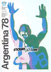 Sticker World Cup 1978 - World Cup Story n. 24 - Panini
