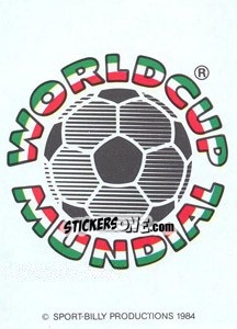 Sticker World Cup 1986 - World Cup Story n. 25 - Panini