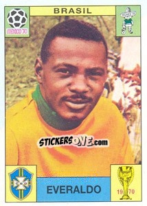 Sticker Everaldo (Brasil) - World Cup Story n. 31 - Panini