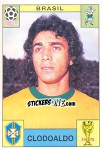 Figurina Clodoaldo (Brasil) - World Cup Story - Panini