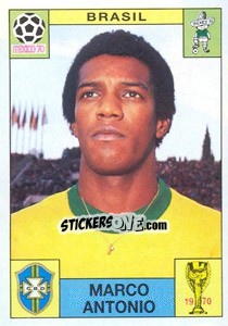 Sticker Marco Antonio (Brasil) - World Cup Story n. 35 - Panini
