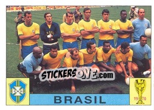 Sticker Brasil Team - World Cup Story n. 36 - Panini