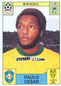 Sticker Paulo Cesar (Brasil) - World Cup Story n. 39 - Panini