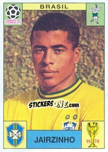 Figurina Jairzinho (Brasil) - World Cup Story - Panini