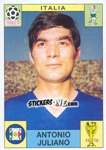 Sticker Antonio Juliano (Italia) - World Cup Story n. 55 - Panini
