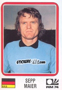 Sticker Sepp Maier (BRD) - World Cup Story n. 59 - Panini