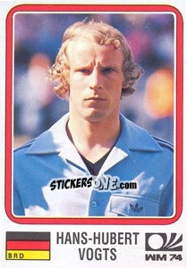 Sticker Hans-Hubert Vogts (BRD) - World Cup Story n. 60 - Panini
