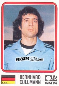 Sticker Bernard Cullmann (BRD) - World Cup Story n. 65 - Panini