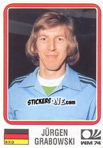 Sticker Jurgen Grabowski (BRD) - World Cup Story n. 66 - Panini