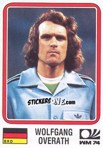 Sticker Wolfgang Overath (BRD) - World Cup Story - Panini