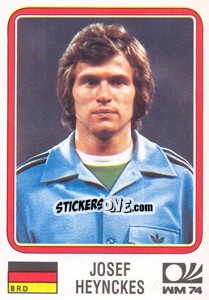 Sticker Josef Heynckes (BRD) - World Cup Story n. 75 - Panini