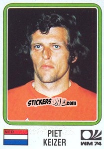 Sticker Piet Keizer (Nederland) - World Cup Story n. 91 - Panini