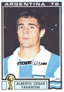 Cromo Alberto Cesar Tarantini (Argentina) - World Cup Story - Panini