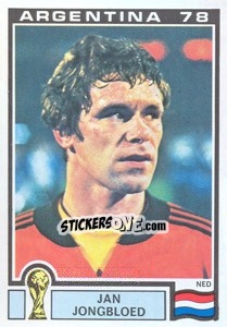 Sticker Jan Jongbloed (Nederland) - World Cup Story n. 110 - Panini