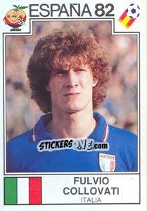 Sticker Fulvio Collovati (Italy) - World Cup Story n. 130 - Panini