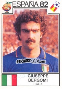 Cromo Giuseppe Bergomi (Italy) - World Cup Story - Panini