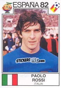 Sticker Paolo Rossi (Italy)