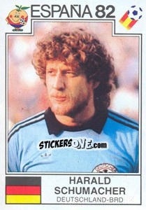 Sticker Harald Schumacher (BRD) - World Cup Story n. 144 - Panini