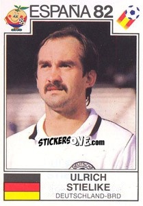 Sticker Ulrich Stielike (BRD) - World Cup Story n. 150 - Panini