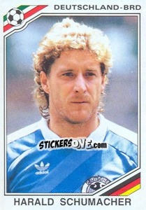 Sticker Harald Schumacher (BRD) - World Cup Story n. 178 - Panini