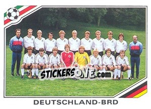 Cromo Deutschland-BRD Team - World Cup Story - Panini