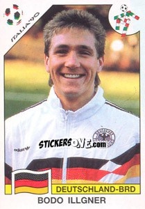 Sticker Bodo Illgner (BRD) - World Cup Story n. 195 - Panini