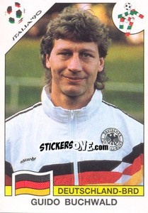 Sticker Guido Buchwald (BRD) - World Cup Story - Panini