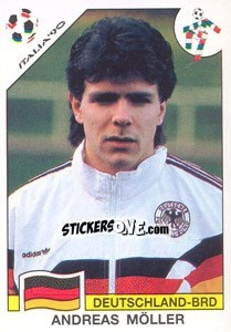 Sticker Andreas Moller (BRD) - World Cup Story n. 202 - Panini