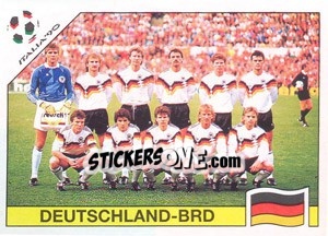 Figurina Deutschland-BRD Team - World Cup Story - Panini