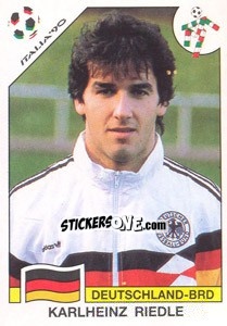 Sticker Karlheinz Riedle (BRD) - World Cup Story - Panini