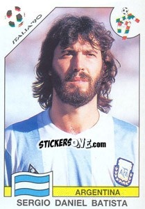 Sticker Sergio Daniel Batista (Argentina) - World Cup Story n. 219 - Panini