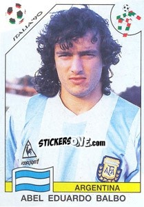 Sticker Abel Eduardo Balbo (Argentina) - World Cup Story - Panini