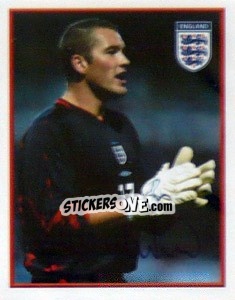 Sticker Paul Robinson - England 2004 n. 8 - Merlin
