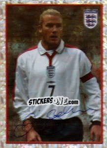 Sticker David Beckham