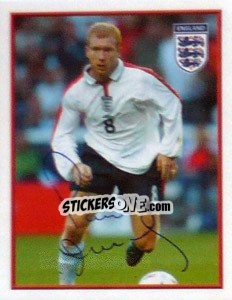 Sticker Paul Scholes - England 2004 - Merlin