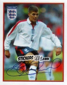Sticker Steven Gerrard - England 2004 n. 23 - Merlin