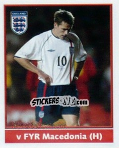 Figurina Owen (v Macedonia Home) - England 2004 - Merlin