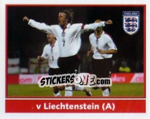Cromo Beckham (v Liechtenstein Away) - England 2004 - Merlin