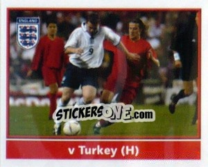 Sticker Rooney (v Turkey Home) - England 2004 n. 35 - Merlin