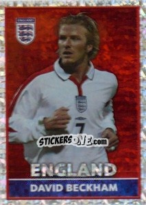 Sticker David Beckham - England 2004 - Merlin