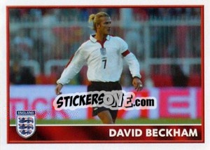 Sticker David Beckham - England 2004 - Merlin