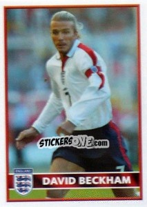 Sticker David Beckham - England 2004 n. 44 - Merlin