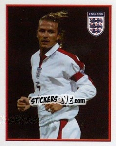 Sticker David Beckham - England 2004 - Merlin